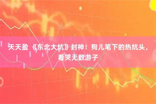 天天盈 《东北大炕》封神！狗儿笔下的热炕头，看哭无数游子